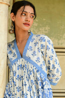 Aaravi Hand Block Printed Cotton Kurta Set - Shilpi Handicrafts