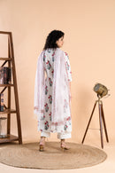 Bandhavi Pink Flower Suit Set