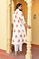 Savera Block Printed Kurta Set