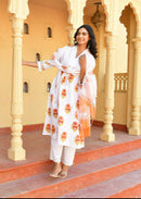 Savera Block Printed Kurta Set