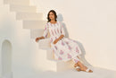 Floral Reverie Handblock Cotton Kurta Set