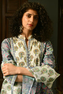 Aaravi Blue Suit Set - Shilpi Handicrafts